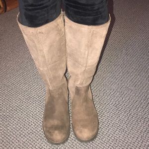 Timberland Waterproof knee high boots.